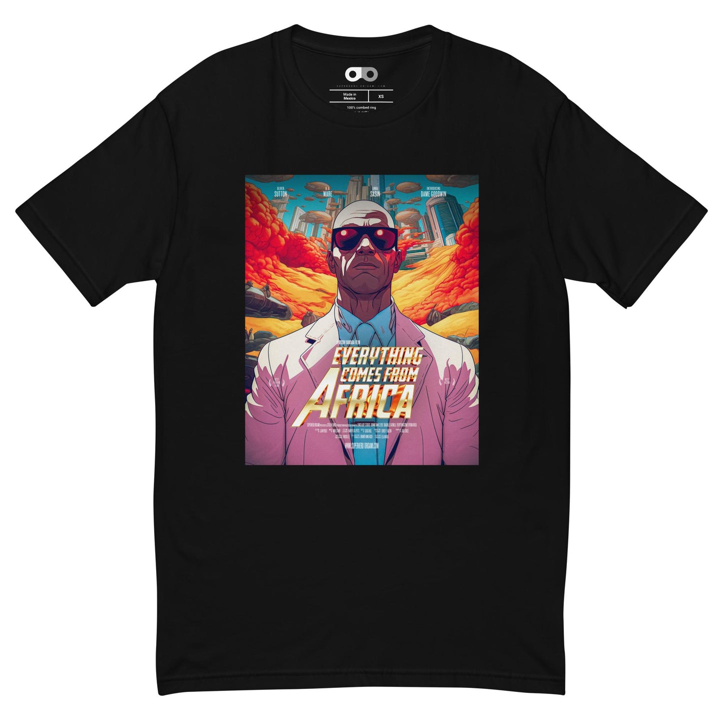 Everything Comes From Africa 7 Short Sleeve T-shirt