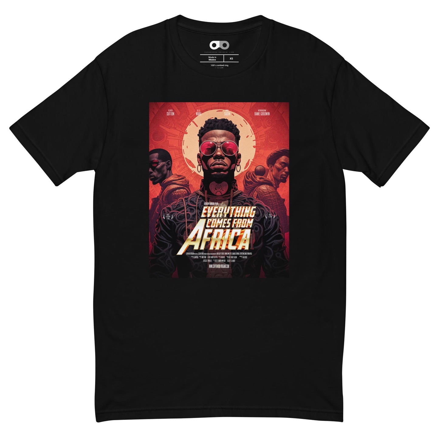 Everything Comes From Africa 4 Short Sleeve T-shirt